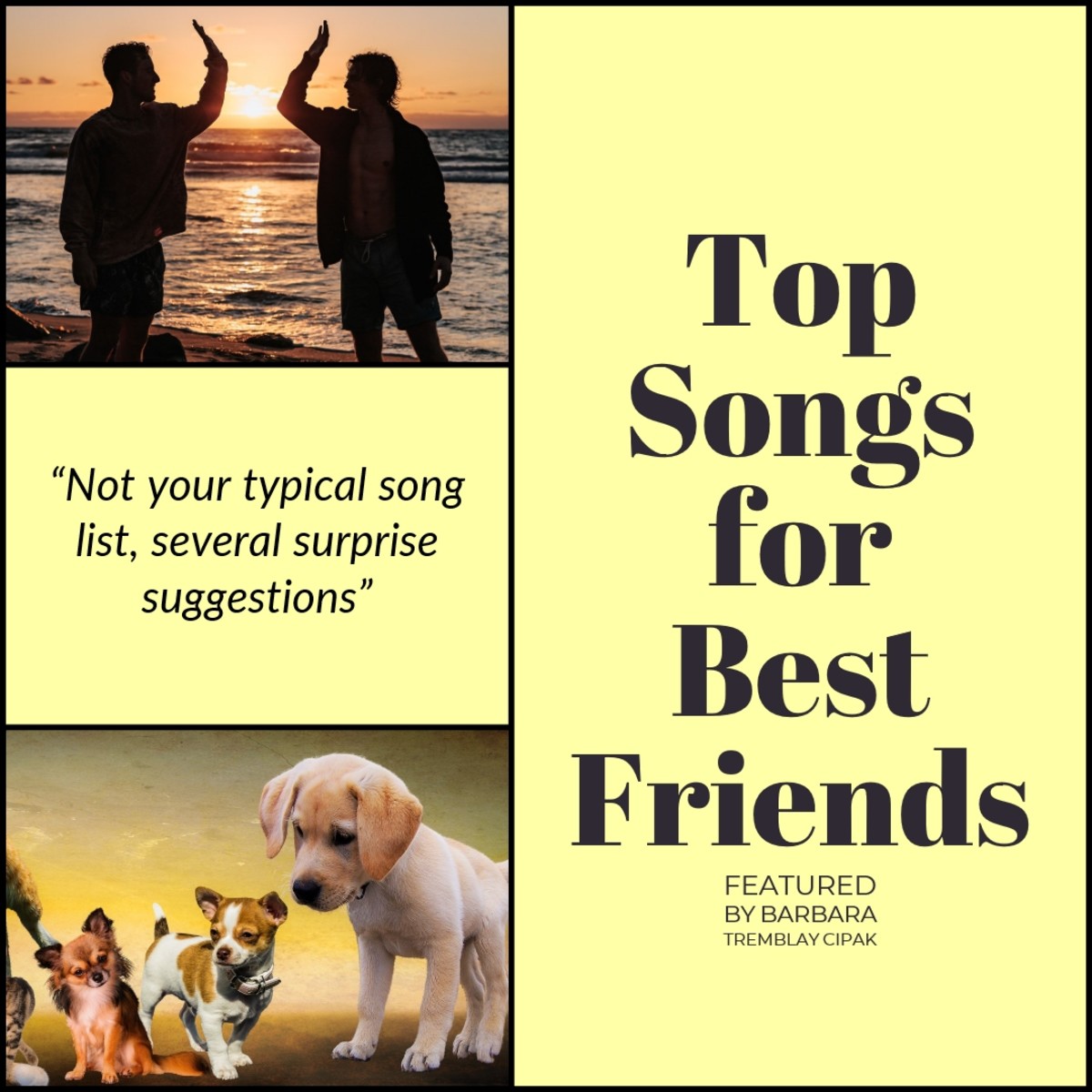 Top 10 Songs About Best Friends Spinditty
