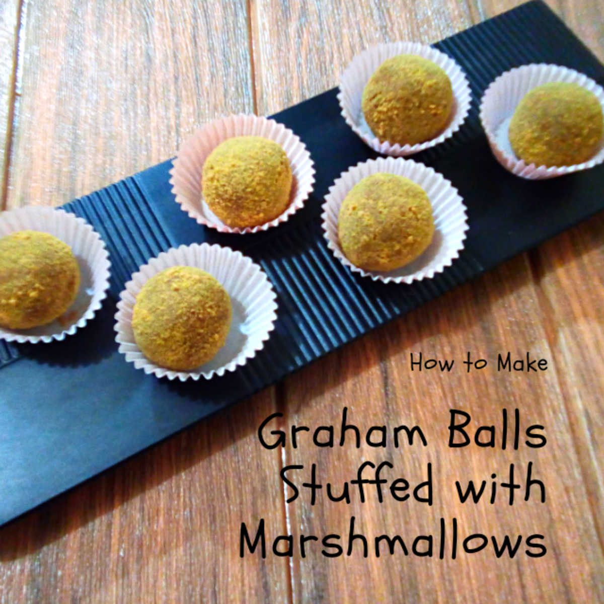 How to Make Graham Balls Stuffed With Marshmallows Delishably