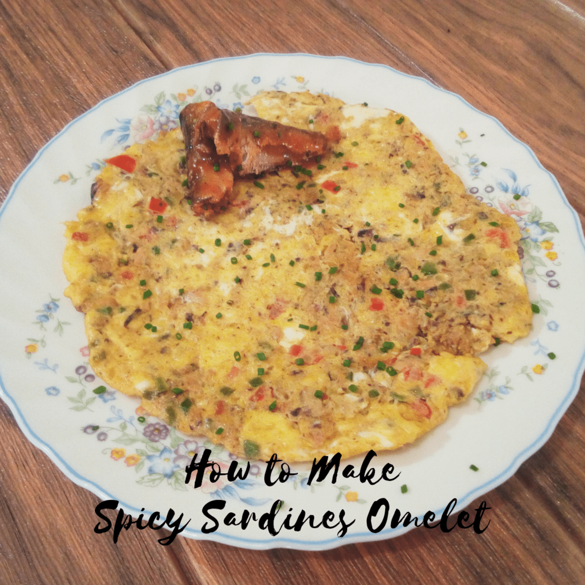 How to Make a Spicy Sardine Omelet Delishably