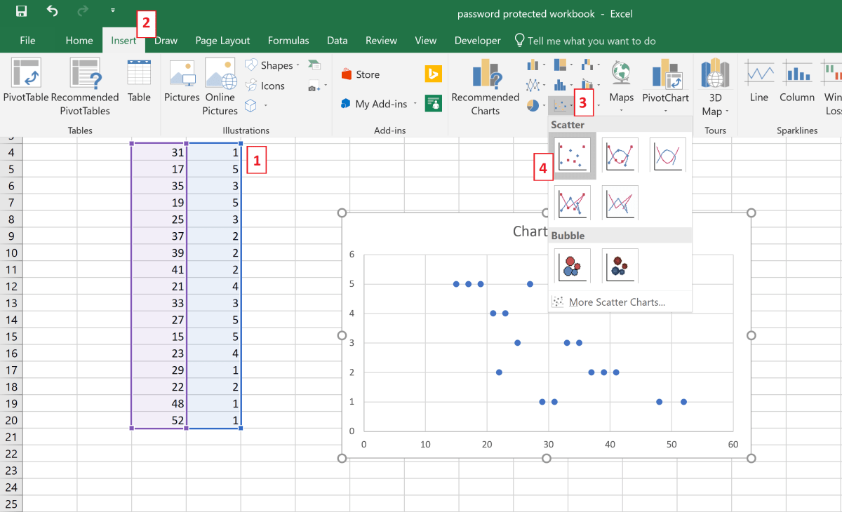 How to Create a Scatter Plot in Excel TurboFuture