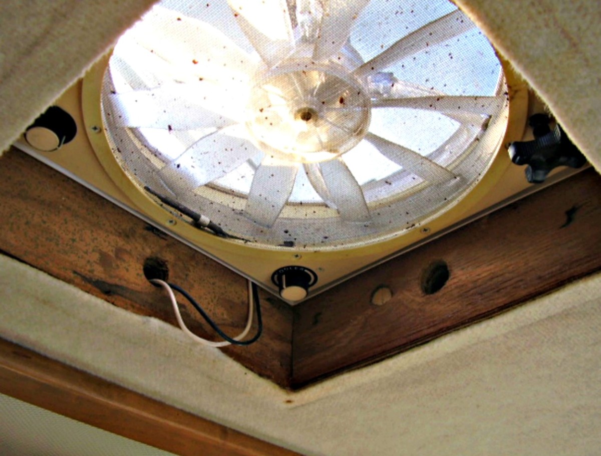 How to Clean and Get Rid of RV Water Stains AxleAddict