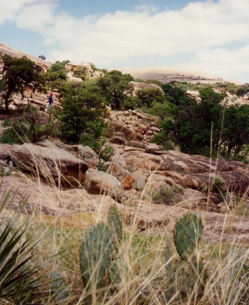 Enchanted Rock State Park in Texas Gigantic Batholith Nature Lovers