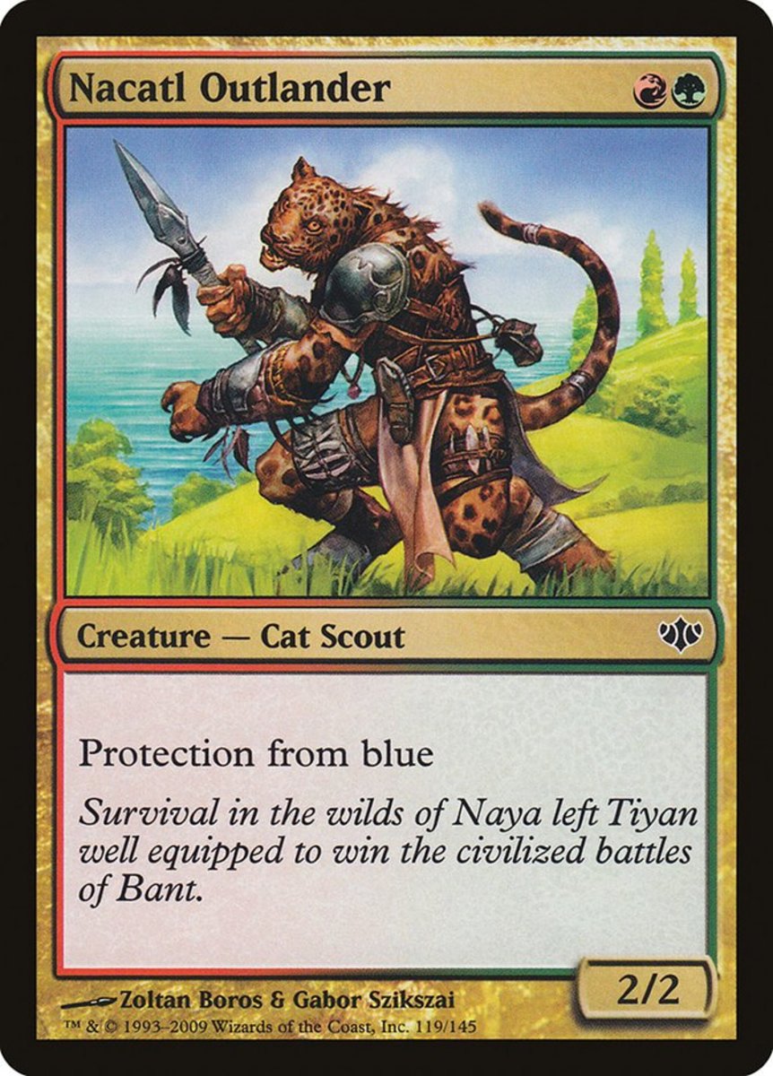 Top 10 Creatures With Protection From Blue in Magic The Gathering