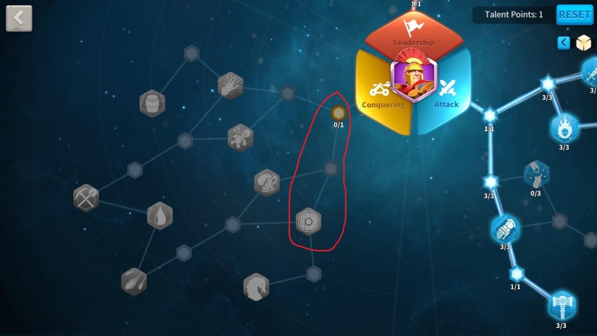 Scipio Africanus Talent Tree Build for "Rise of Kingdoms" LevelSkip