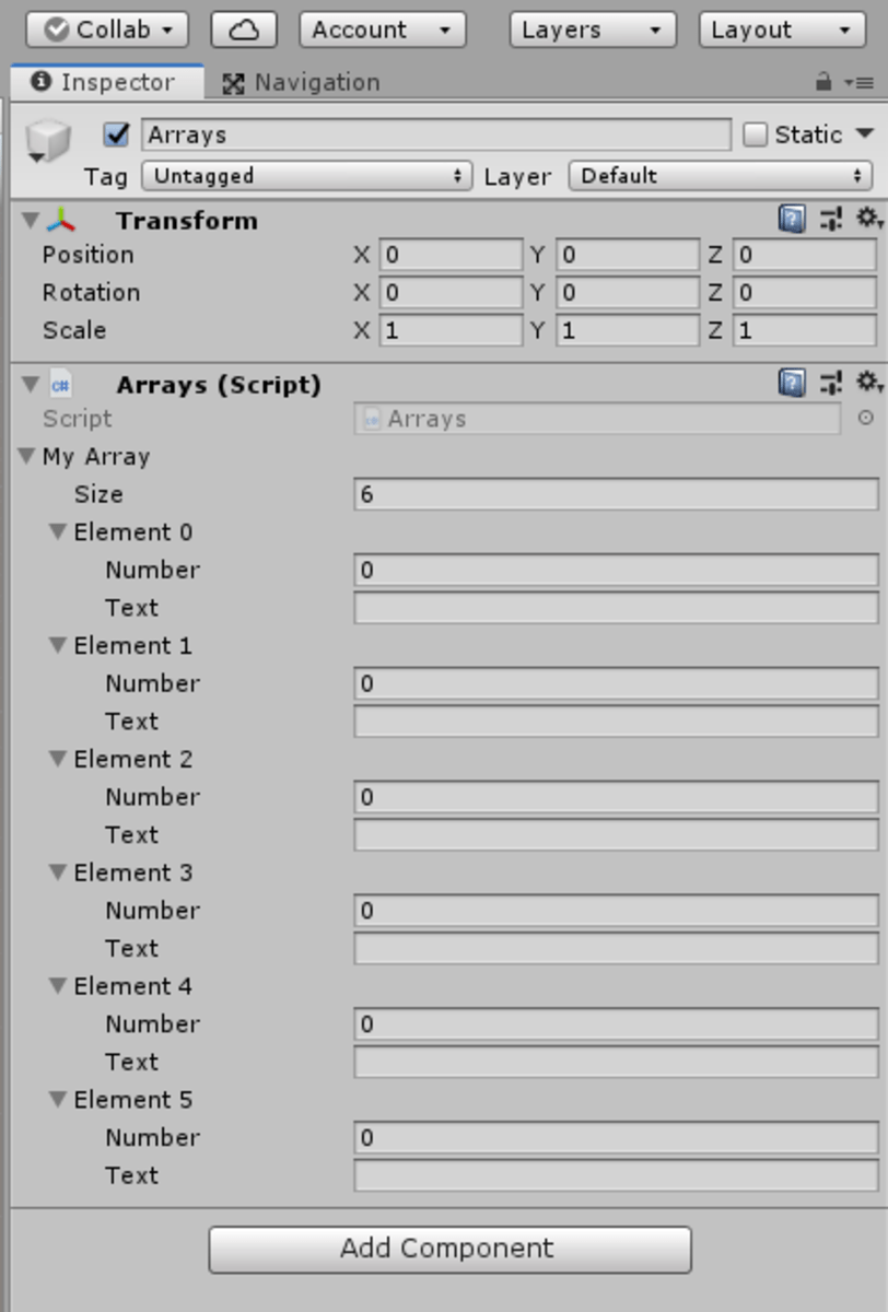 Using Single and MultiDimensional Arrays in C and Unity3D Owlcation