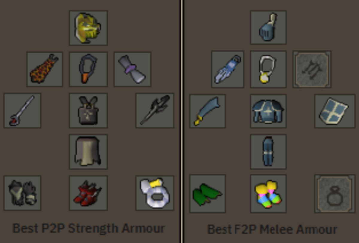 Old School Runescape 199 F2P/P2P Melee Training Guide 2019 OSRS How to Get 126 Combat and