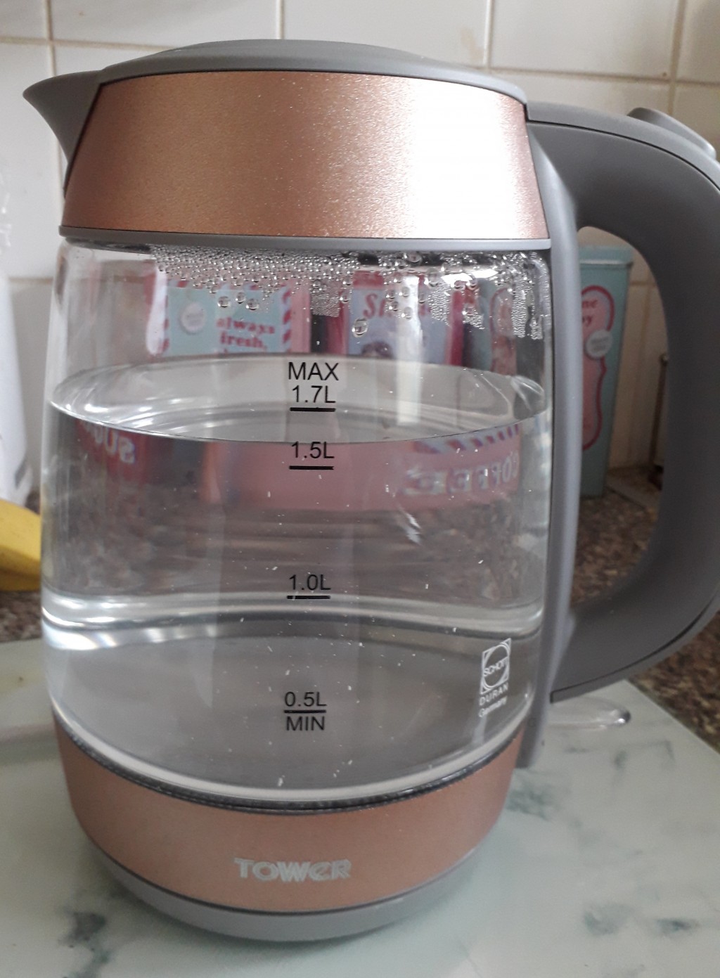 Tower 1.7L Rapid Boil Glass Kettle Reivew HubPages