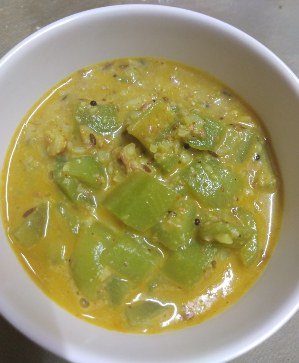 Simple Ridge Gourd Curry Recipe Delishably