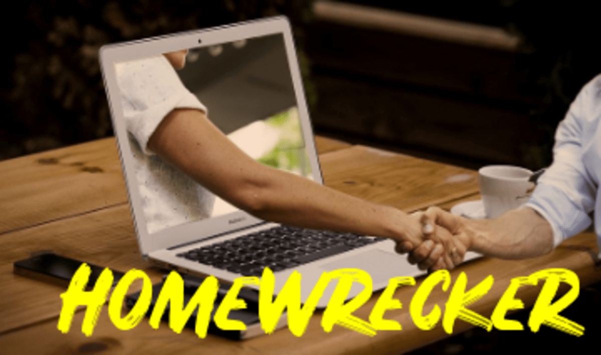Poem Homewrecker LetterPile