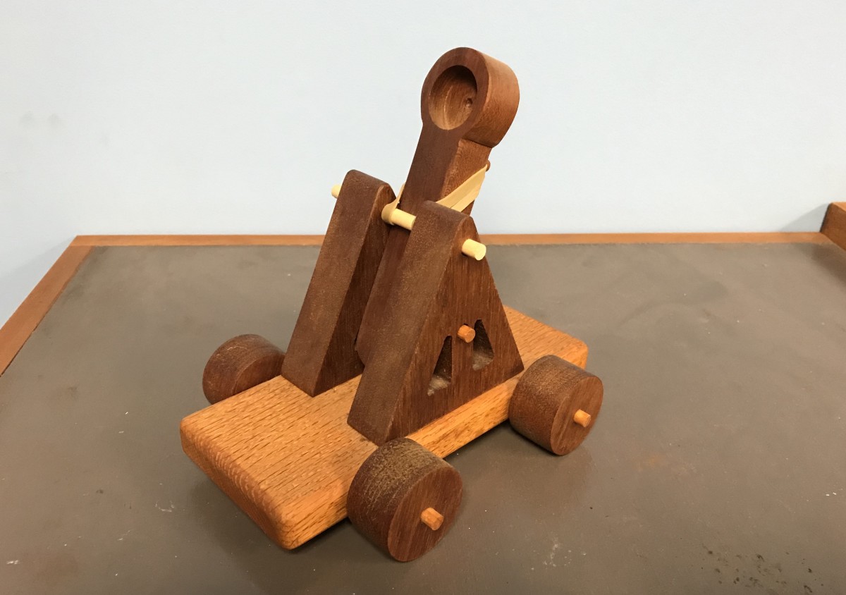 How to Make a Rubber Band Powered Catapult