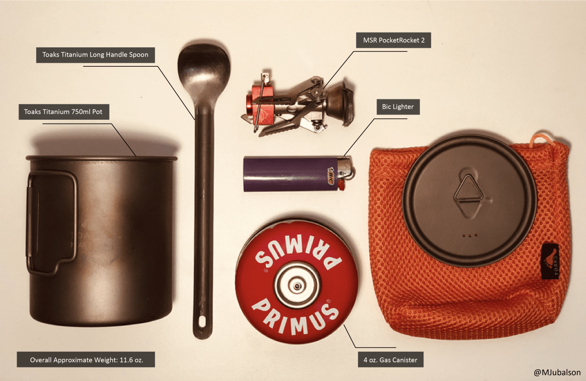 Backpacking Gear Review Cooking System HubPages