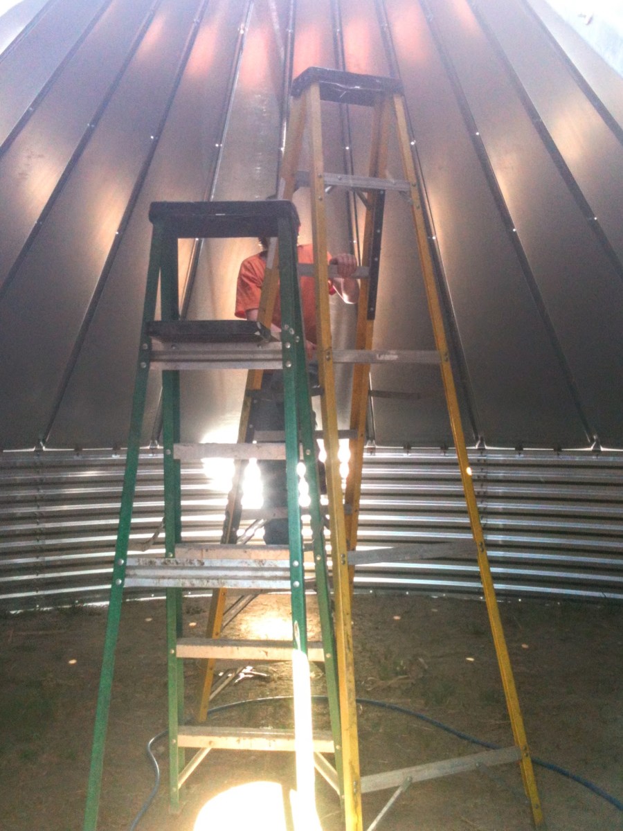 Grain Bin Building Tools, Techniques, and Cautions An Illustrated