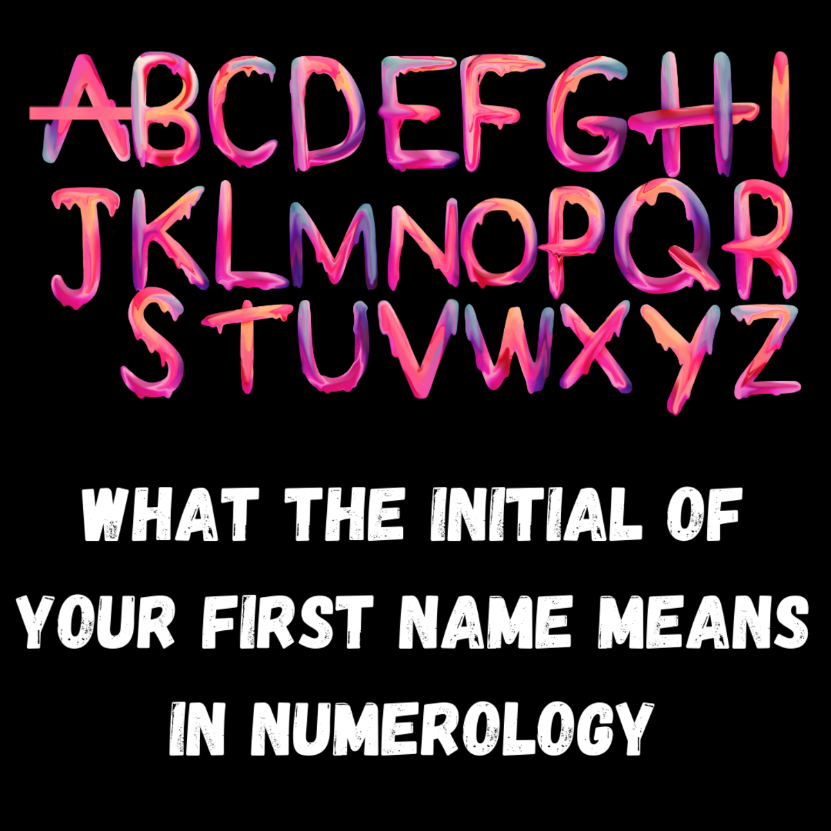 What the Initial of Your First Name Means in Numerology Exemplore