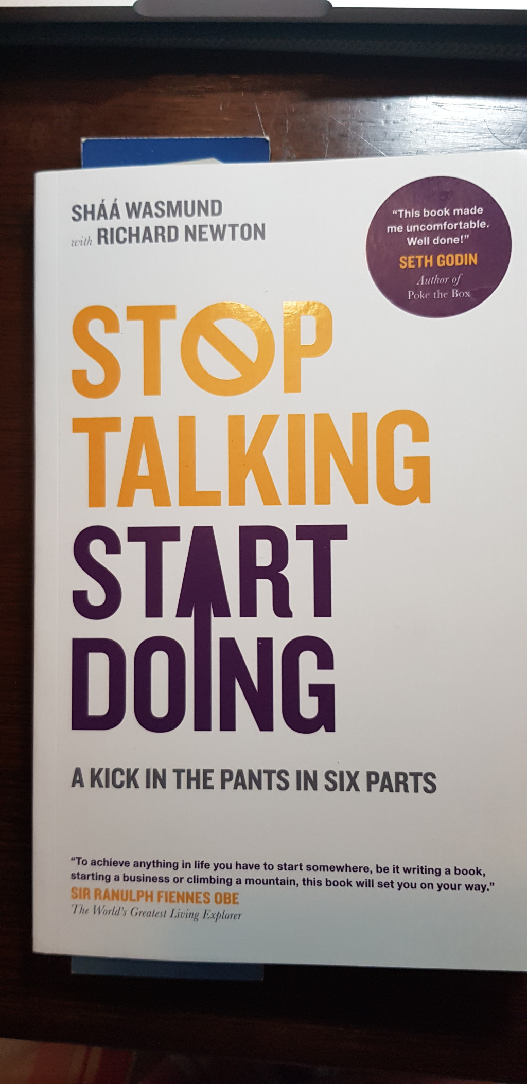 My Review on 'Stop Talking Start Doing' Book by Shaa Wasmund With