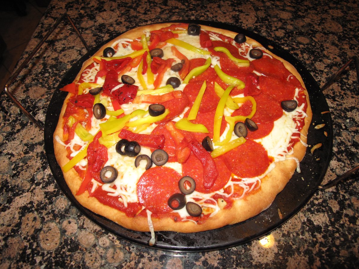 Easy Homemade Pizza Dough Recipe Using Compact Bosch Mixer Delishably