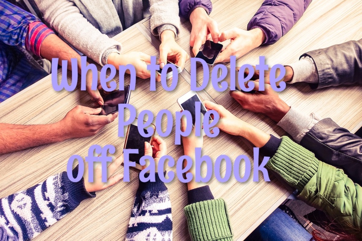 When to Delete Someone off Facebook HubPages