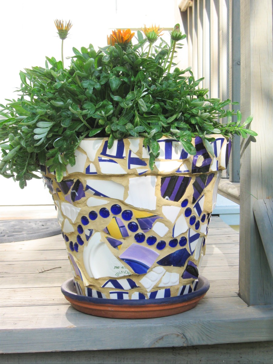 Making Beautiful Mosaic Flower Pots hubpages