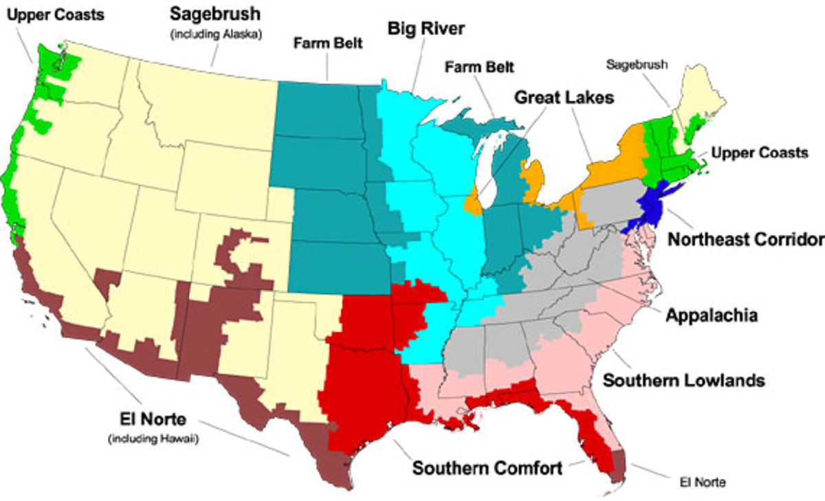 Partitioning America A Bioregional Approach HubPages