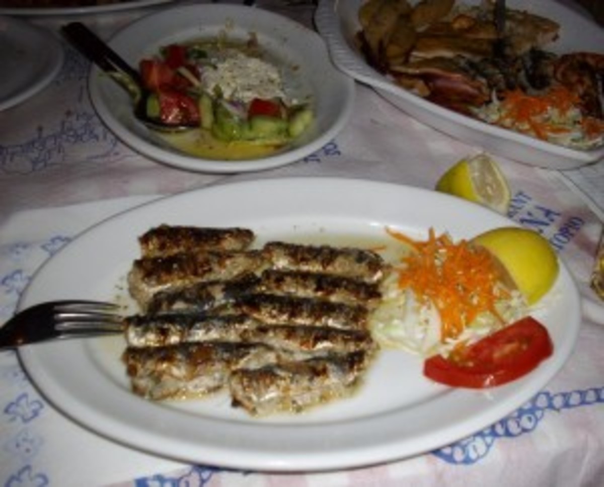 Stuffed Grilled Sardines Recipe Greek Style HubPages