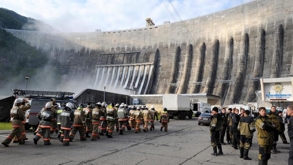 The SayanoShushenskaya dam hydroelectric power station accident due