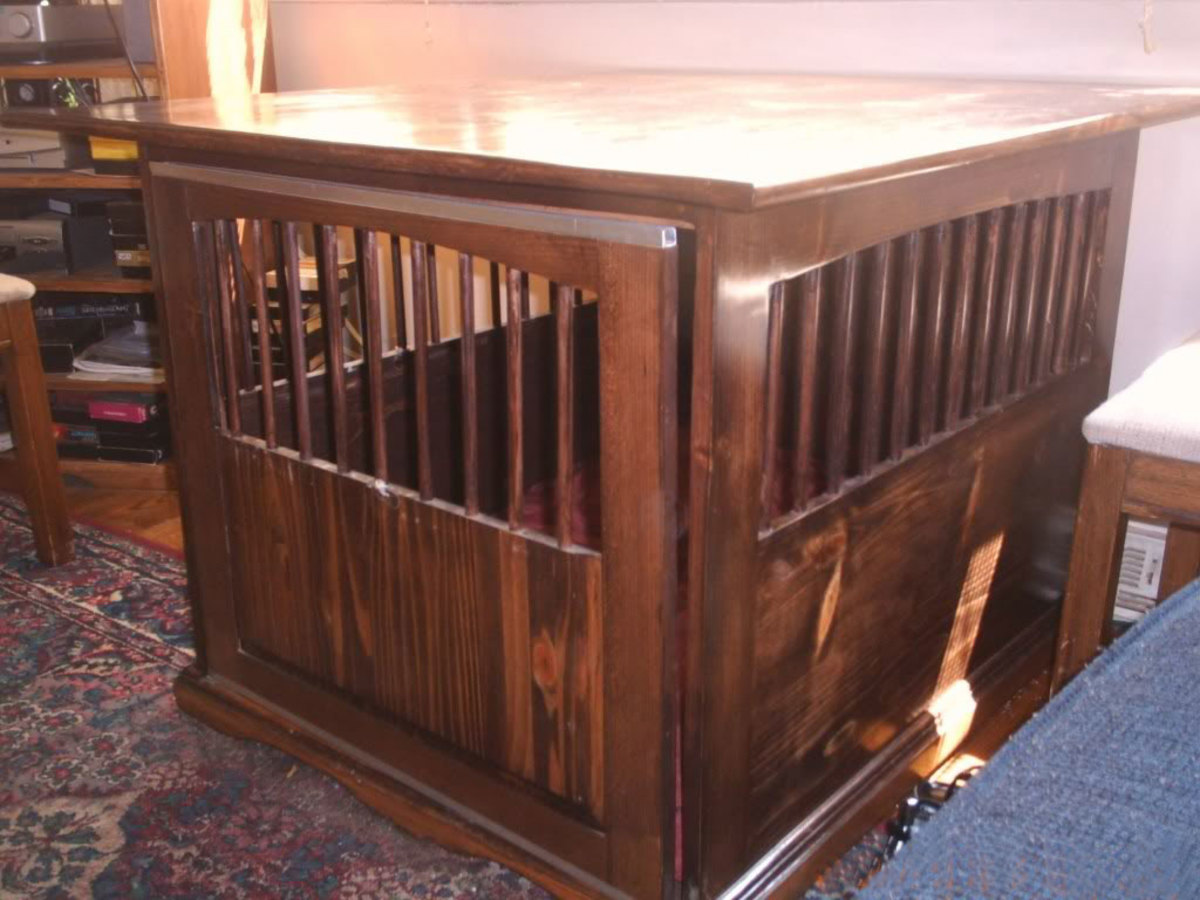 Indoor Wooden Dog Kennels Add Beauty & Elegance to Your Home