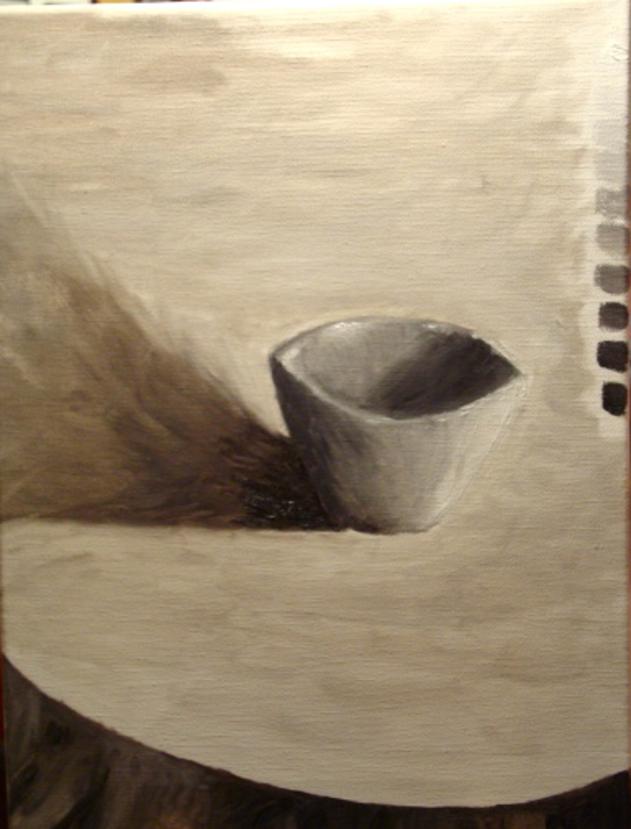 Oil Painting Lessons The Value Scale Painting Basics hubpages