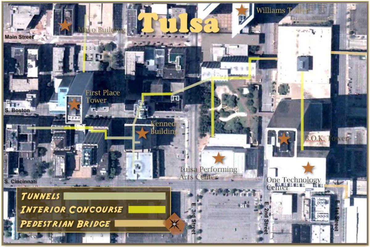 Downtown Tulsa Underground Tunnels WanderWisdom