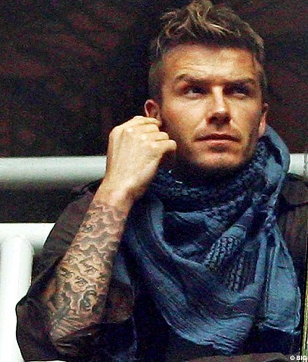 David Beckham's Tattoos TatRing
