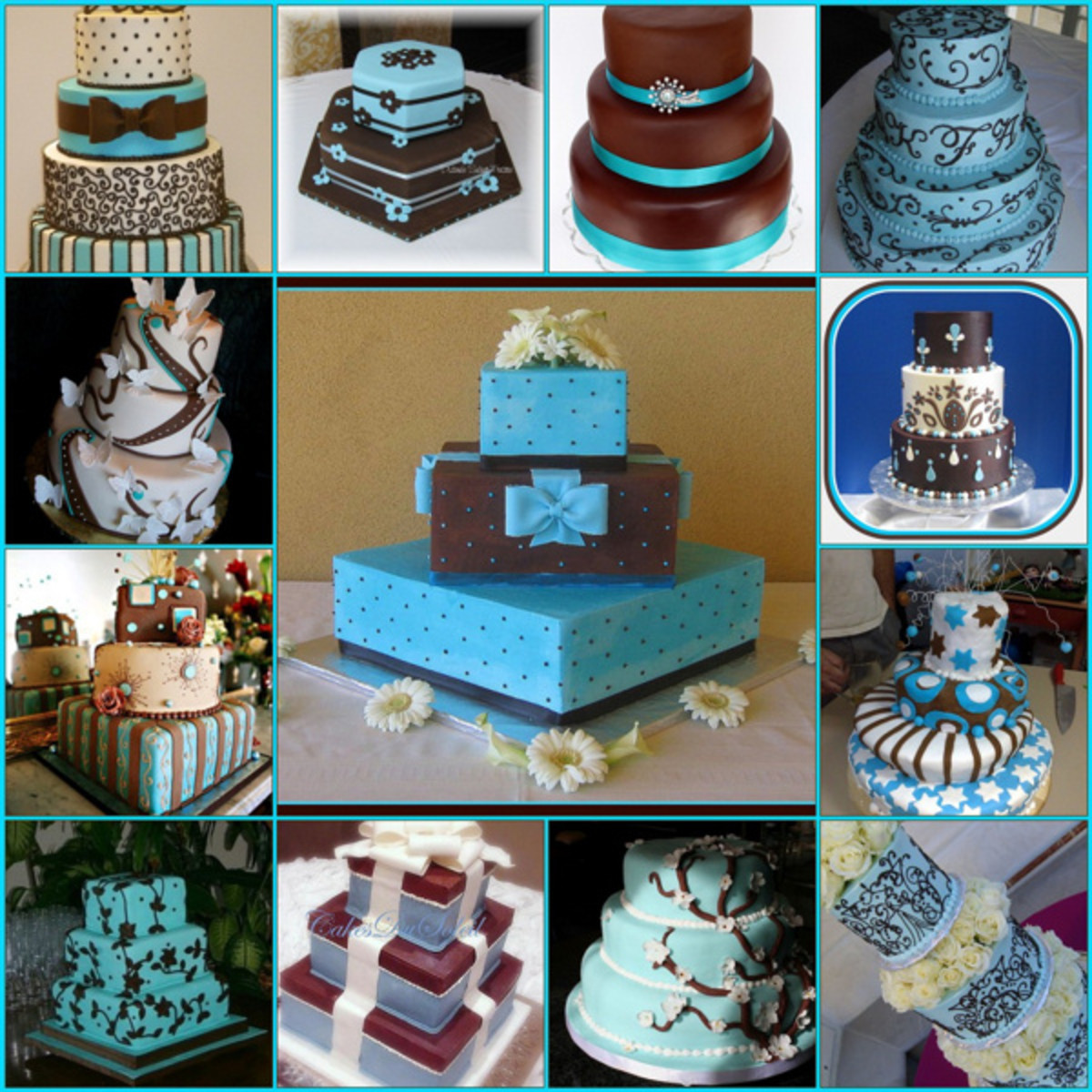 Chocolate Brown & Tiffany Blue Wedding Ideas HubPages