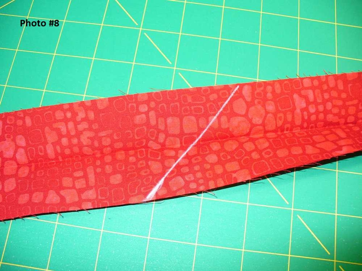 How to finish quilt binding