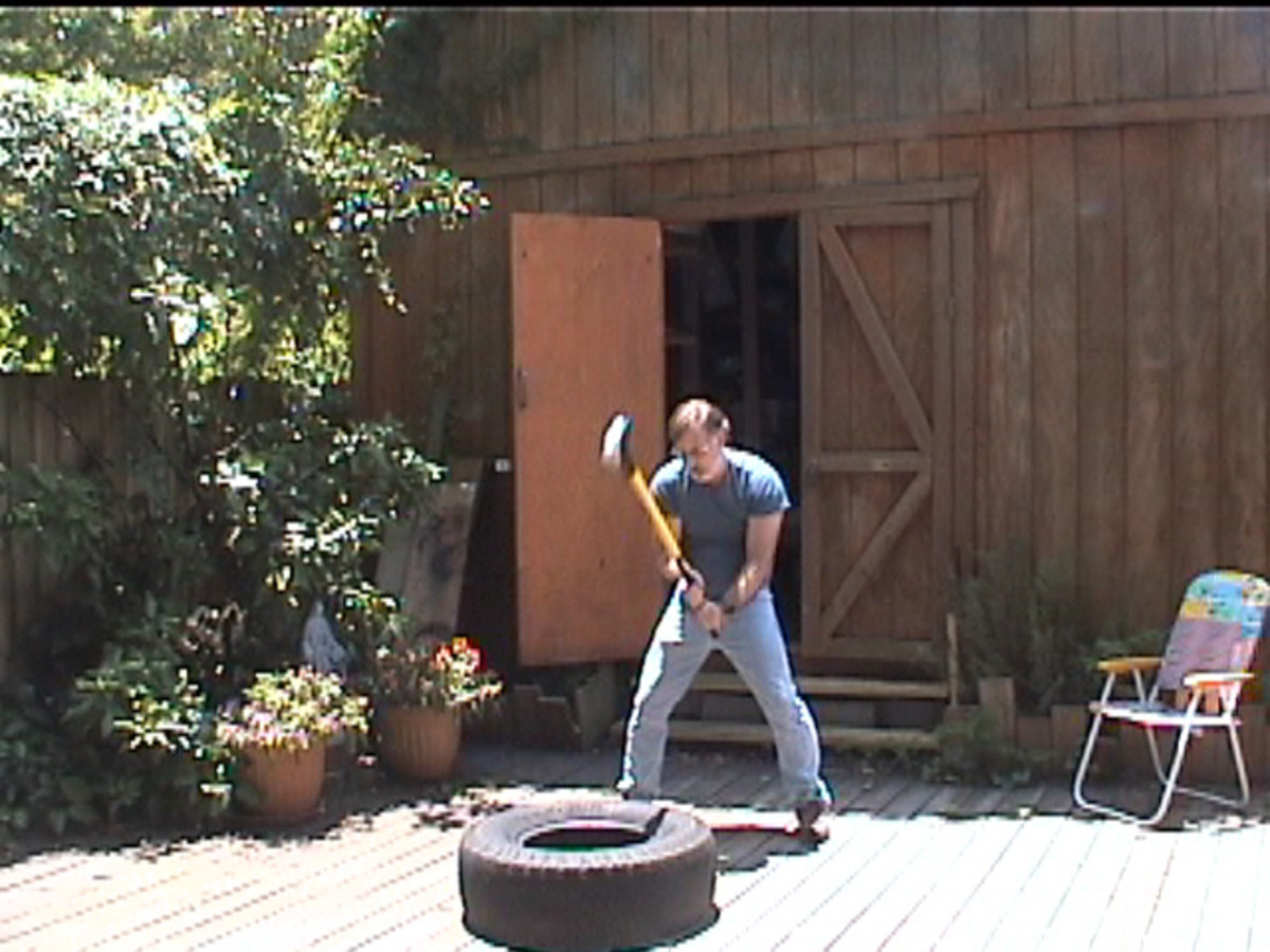 Over 50 Sledgehammer Fitness Exercise With The SledgeHammer Workout