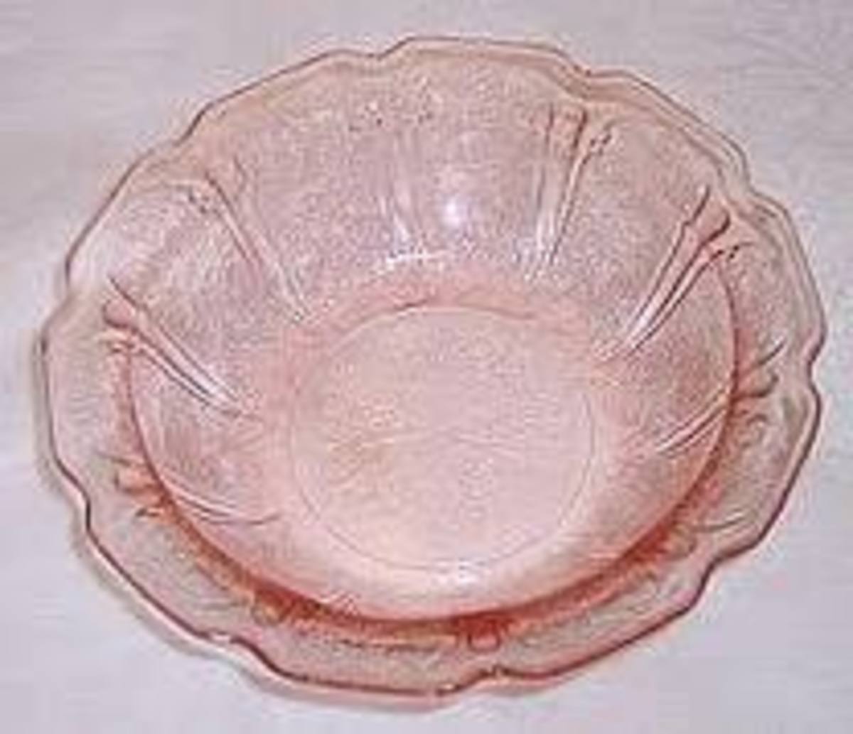 Pink Depression Glass