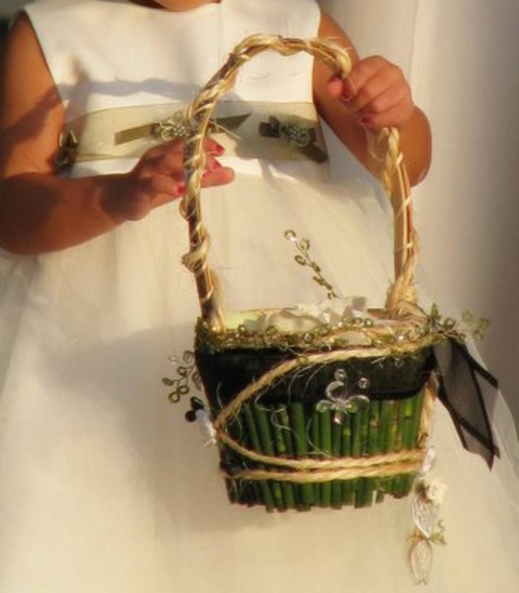 Flower Girls Baskets From Rustic to Elegant HubPages