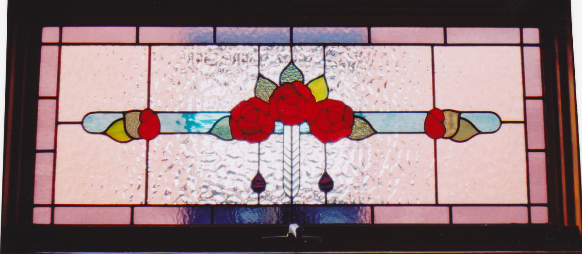 Leadlighting Tutorial Lesson 7 Puttying and how to repair a broken