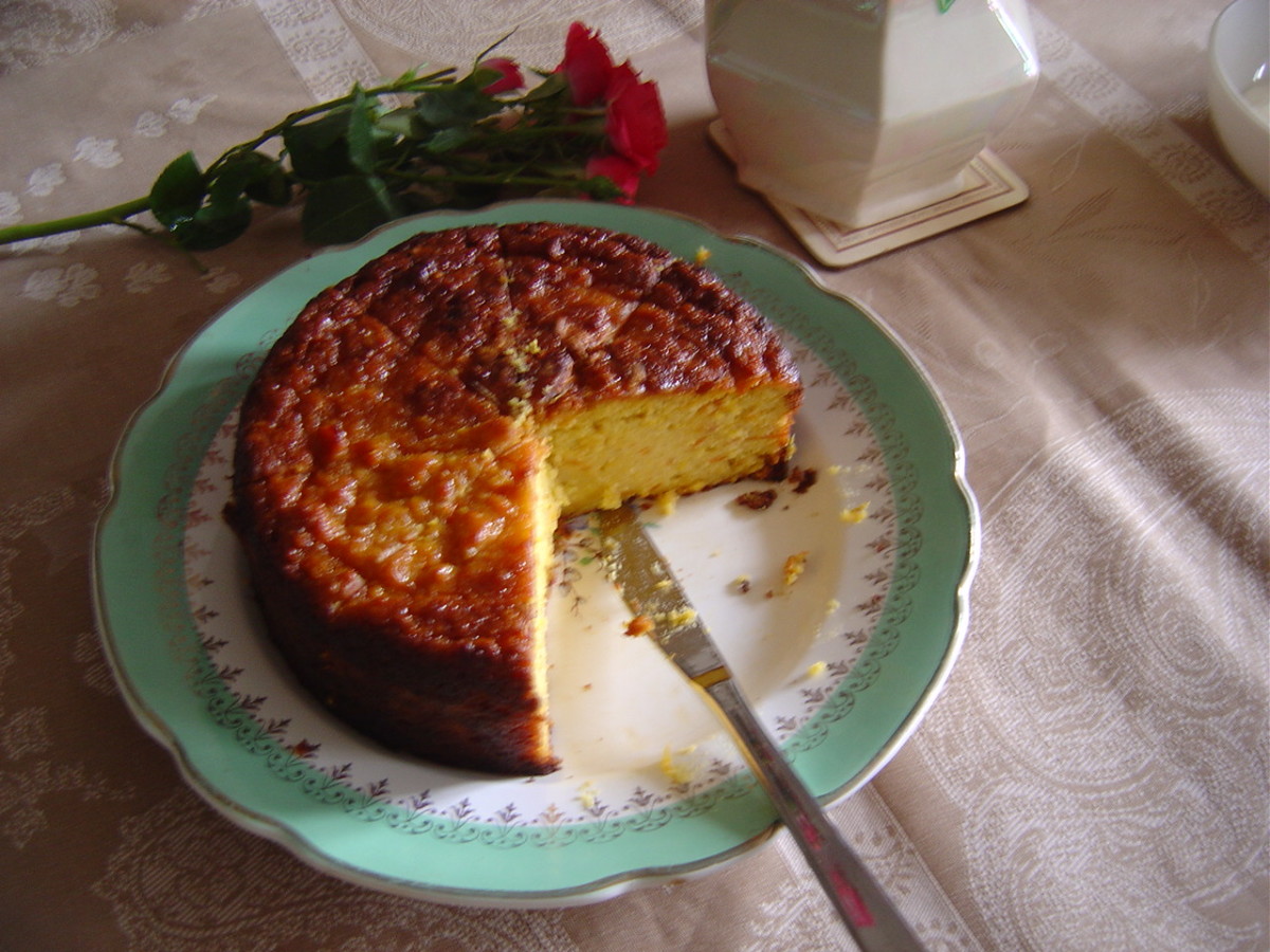 Moist, GlutenFree Almond and Orange Cake Recipe Delishably
