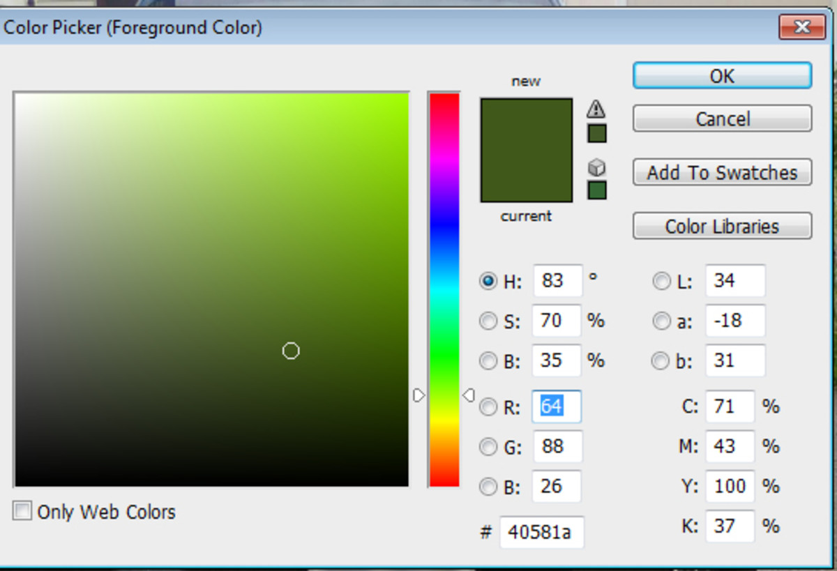 How to Change the Color of an Object in HubPages