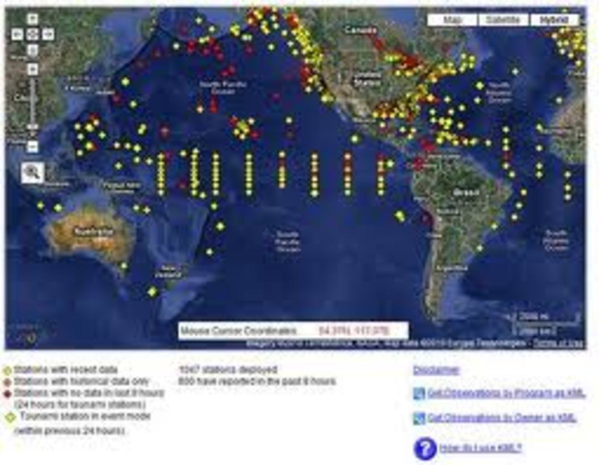 Tsunami's facts, Ancient History, How many tsunami's happen in a year HubPages