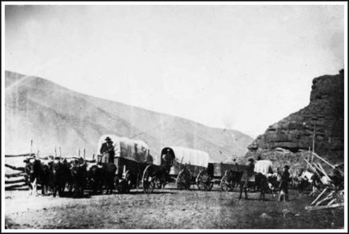 The Old West Wagon Trains HubPages