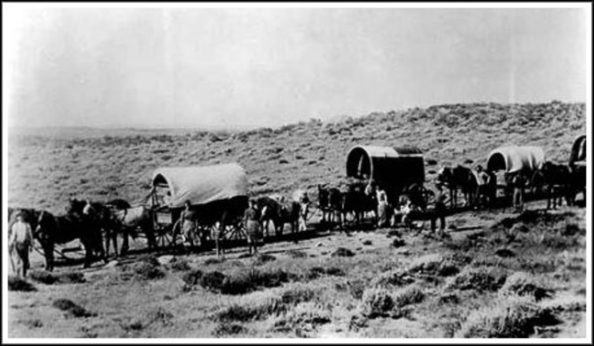The Old West Wagon Trains HubPages