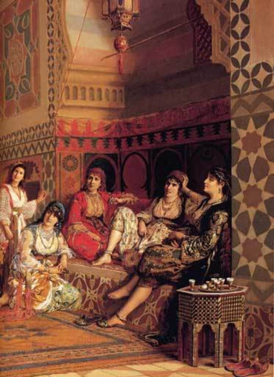 The Harem Enslavement and Luxury within the Sultan's