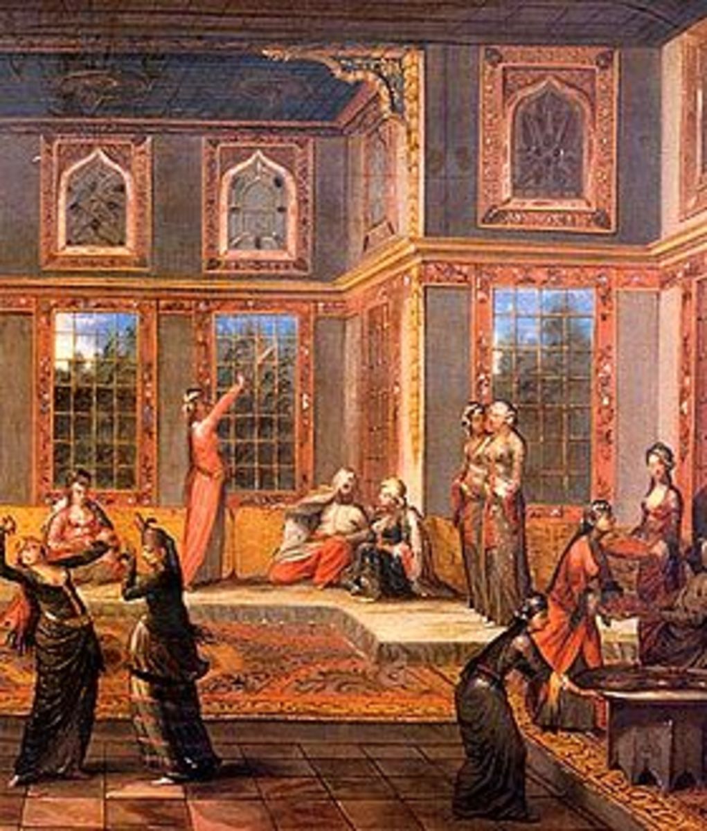 The Harem Enslavement and Luxury within the Sultan's