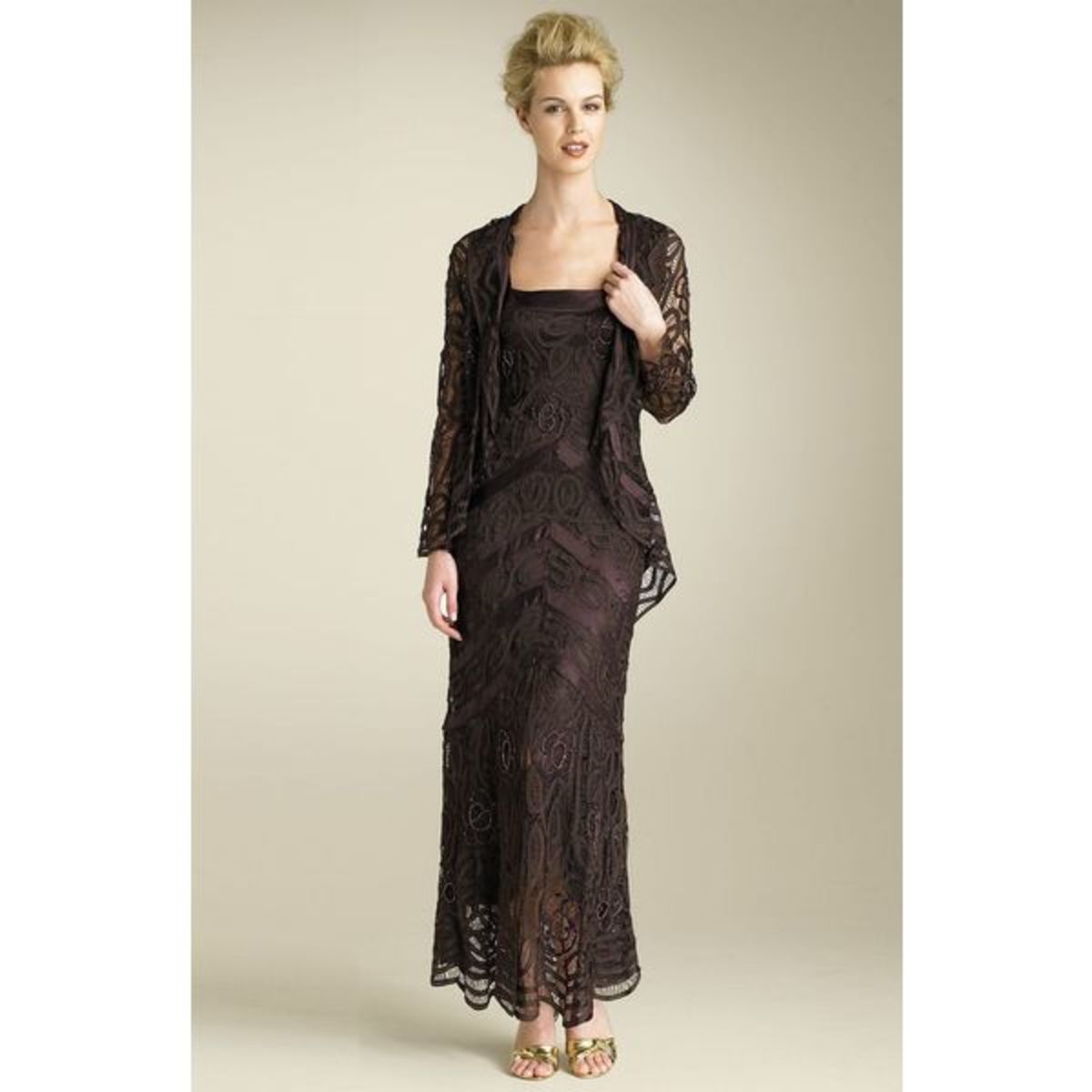 Soulmates Bead Crochet Dress & Jacket