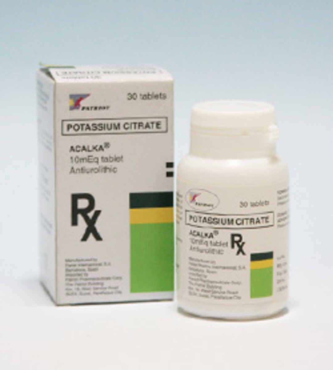 Acalka and Rowatinex Medicine for Treatment of Kidney