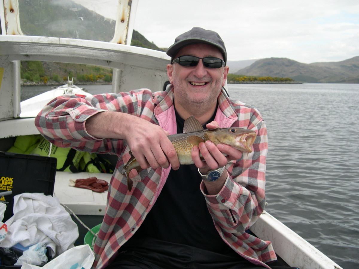 Sea Fishing Loch Etive from Taynuilt, Argyll, Scotland SkyAboveUs