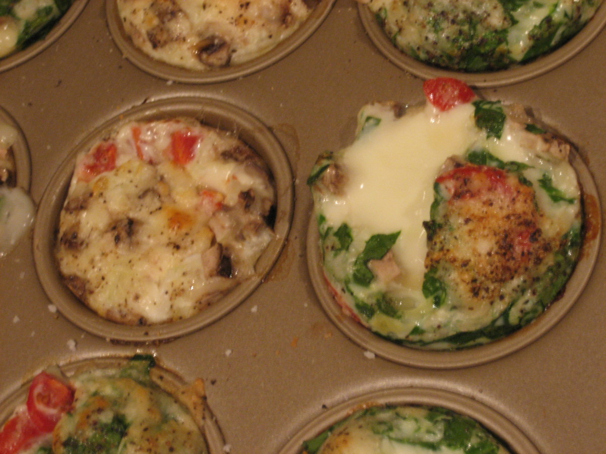 South Beach DietFriendly Breakfast ToGo Mini Egg Cup Frittata Recipe