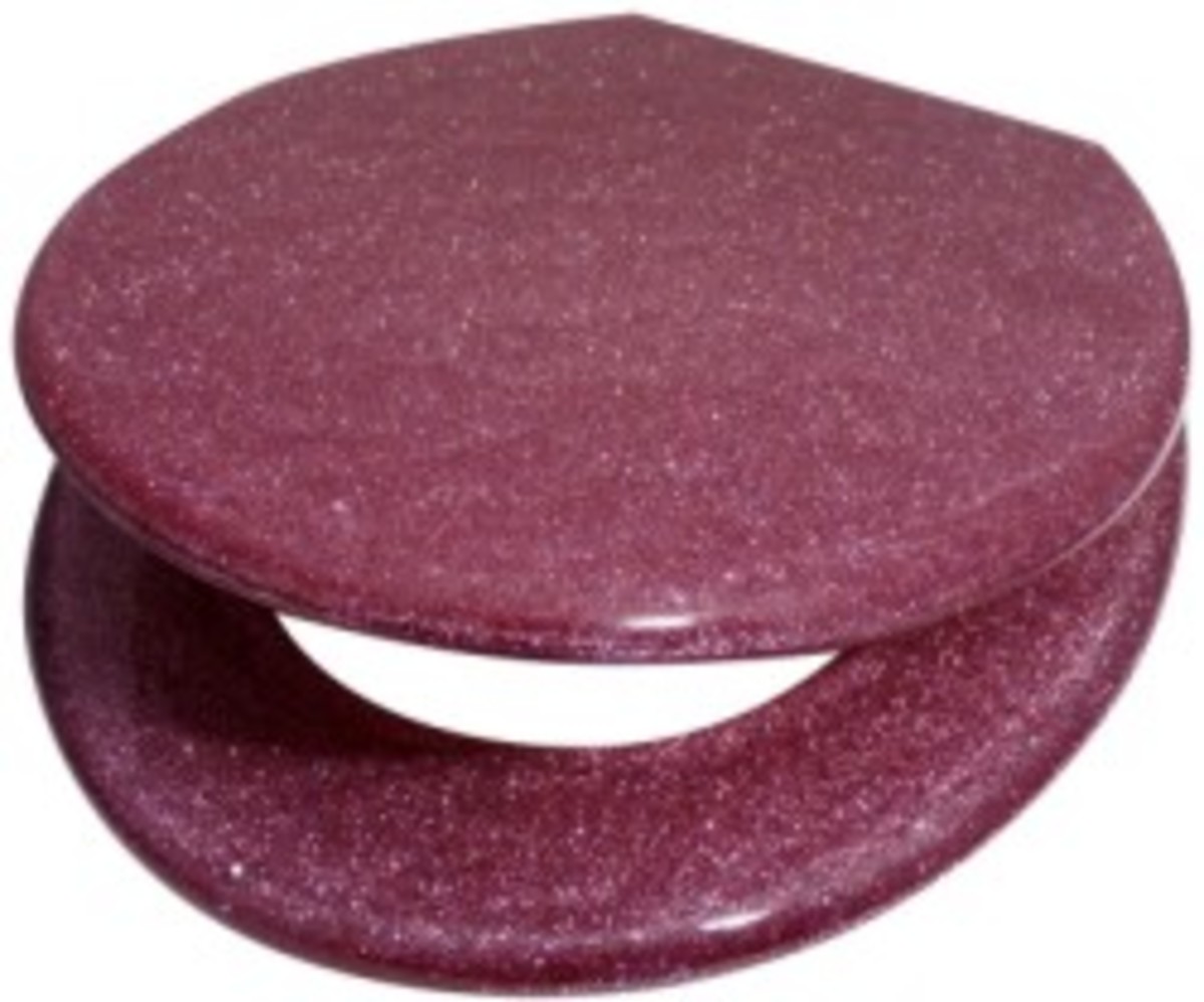 Glitter Toilet Seats to Sparkle Your Bathroom HubPages