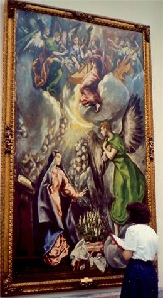 Photos of El Greco & Francisco Goya paintings in the Prado Museum