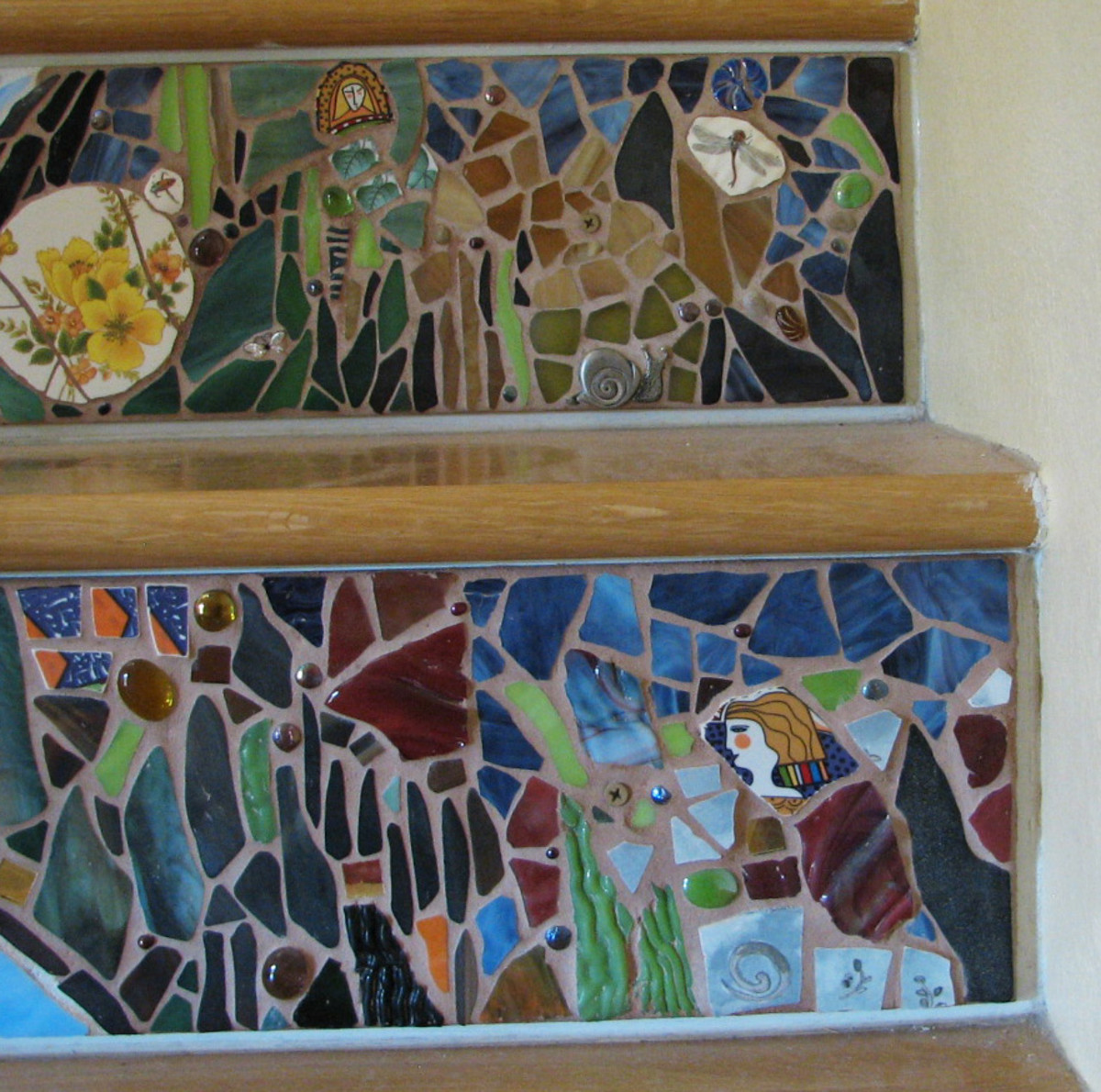 How to mosaic stair risers using plexiglass HubPages