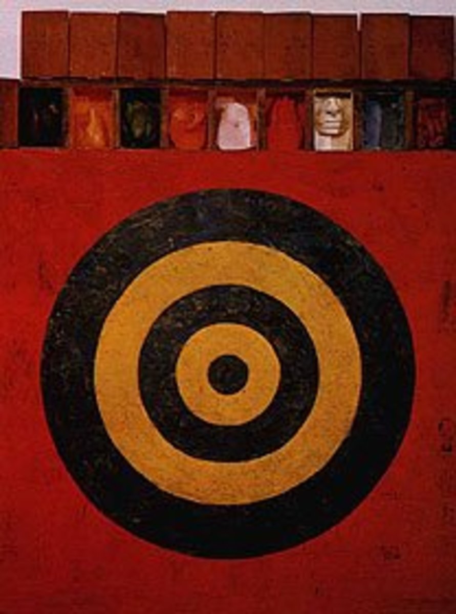 Understanding Jasper Johns’ Target with Plaster Casts HubPages