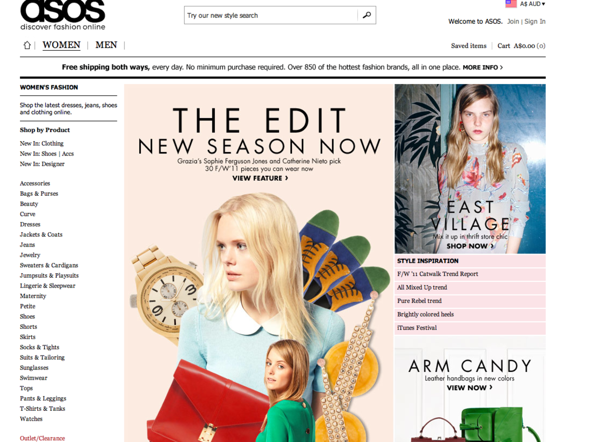 Best Sites With Free or Cheap International Shipping to Australia Bellatory